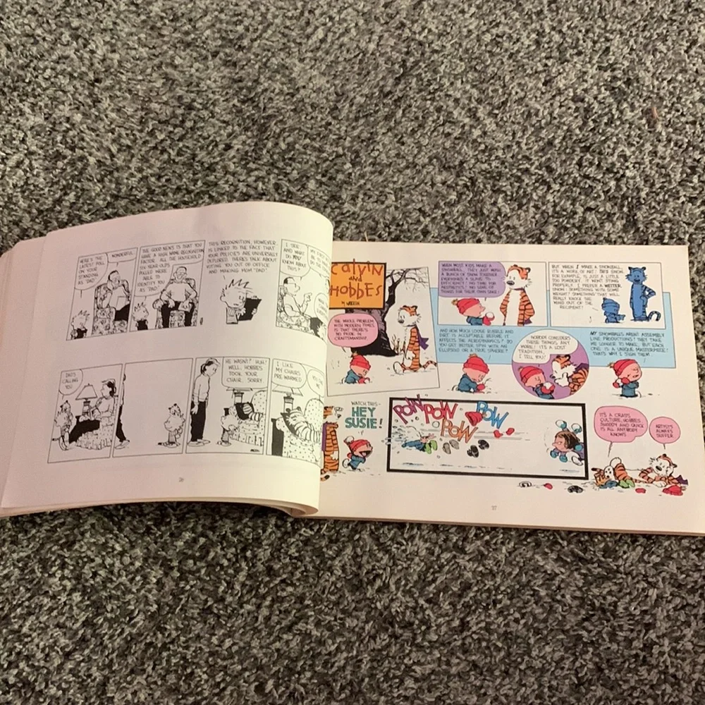 The Days are Just Packed Calvin and Hobbes paperback book - Picture 3 of 5